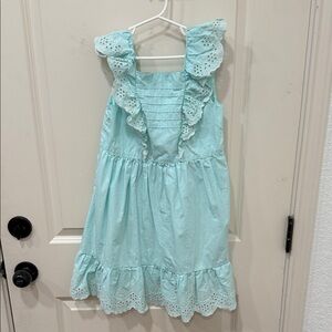 Gymboree Mint Eyelet Ruffle Sundress